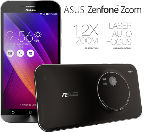 ASUS ZenFone Zoom announced with OIS, 12x zoom and laser-autofocus
