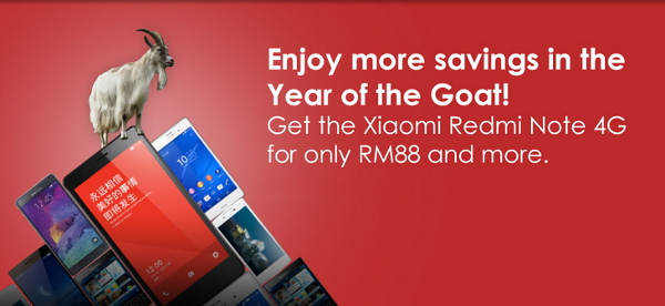 Celcom offers smartphone bundles for everyone in the Year of the Goat!
