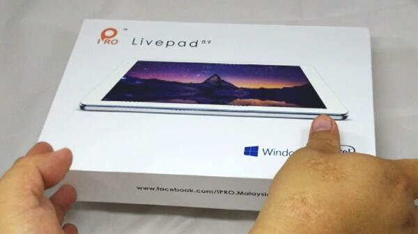 IPRO Livepad 8.9 unboxing video