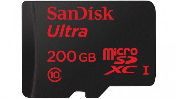 SanDisk aims to boost smartphone memory with its 200GB microSDXC card