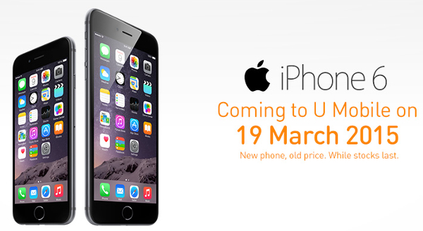 U Mobile offers Apple iPhone 6 and iPhone 6 Plus