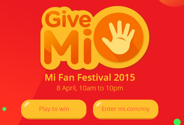 Mi Malaysia announces Mi Fan Festival for 8 April 2015, new Xiaomi products coming too