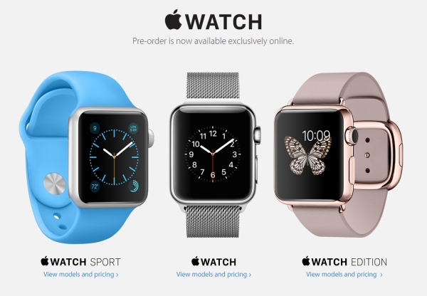 Apple Watch online pre-order open, prices starting from USD349 (RM1281)
