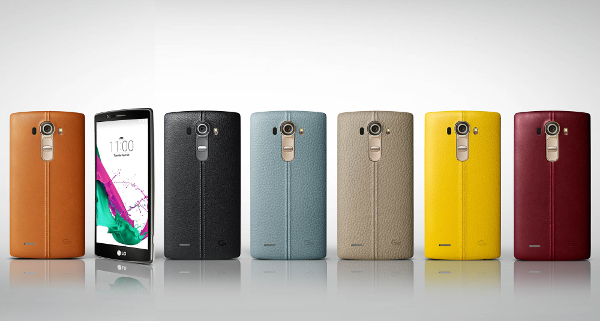 LG G4 officially announced with full grain leather exterior