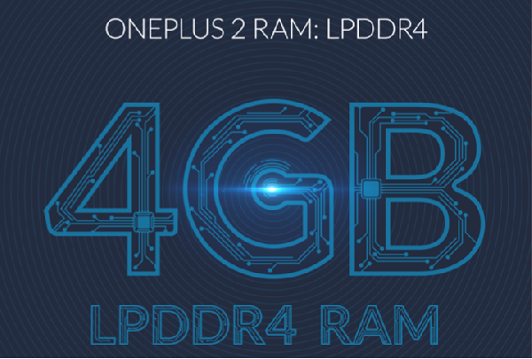 OnePlus confirms that OnePlus 2 will have 4GB LPDDR4 RAM