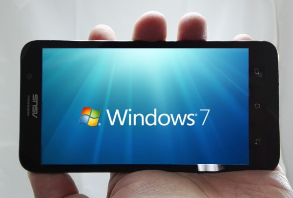 The ASUS ZenFone 2 is powerful enough to run Windows 7