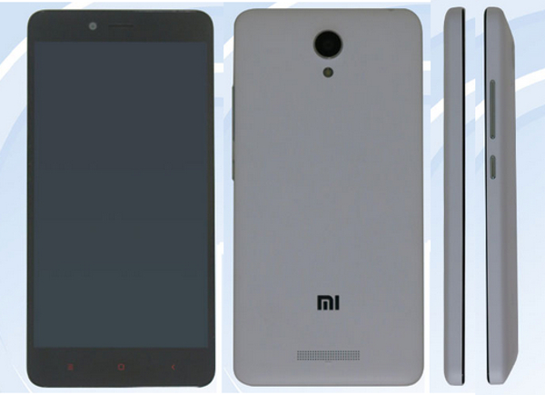 Xiaomi Redmi Note 2 appears at TENAA, looks more or less the same