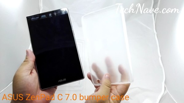 ASUS ZenPad C 7.0 bumper case hands-on