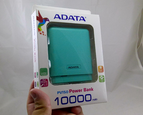 ADATA PV150 10000 mAh Power Bank review - Leather-like 10000 mAh powerbank