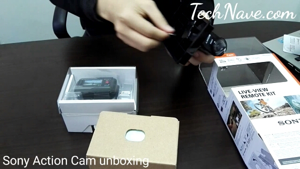 Sony Action Cam unboxing video