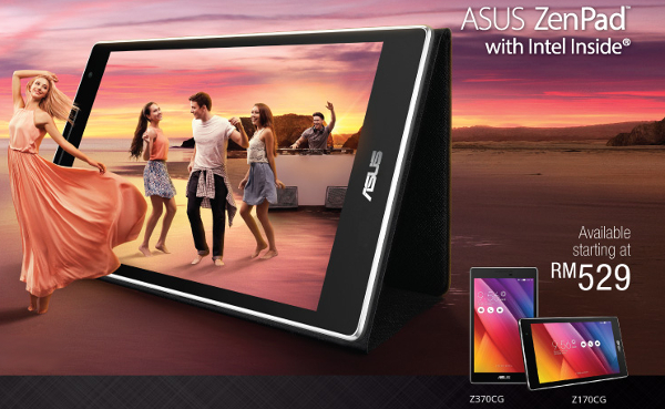 ASUS ZenPad C 7.0 and ZenPad 7.0 available in Malaysia with accessories from RM529