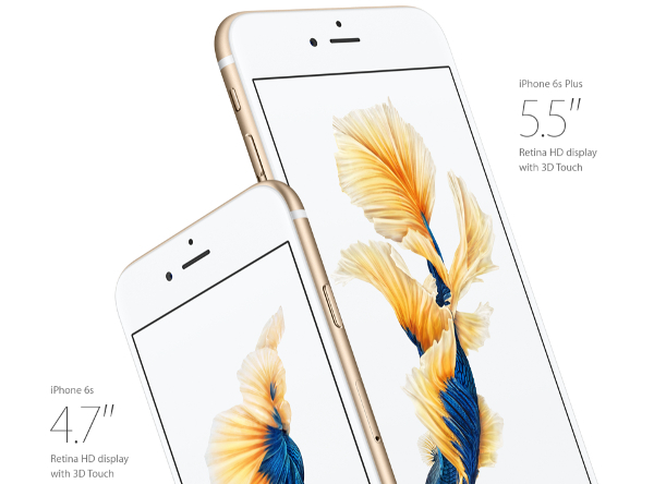Apple iPhone 6s and 6s Plus officially announced with 12MP and 5MP cameras + A9 processor + 3D Touch