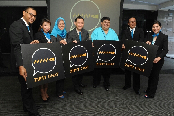 Celcom reveals secure Zipit Chat, FREE until 22 November 2015