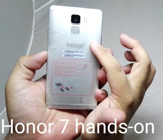 Huawei honor 7 hands-on video