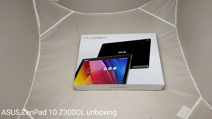 ASUS ZenPad 10 Z300CL tablet unboxing video