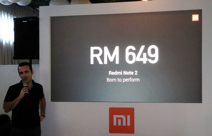 Xiaomi Redmi Note 2 announced in Malaysia for RM649, 11 November