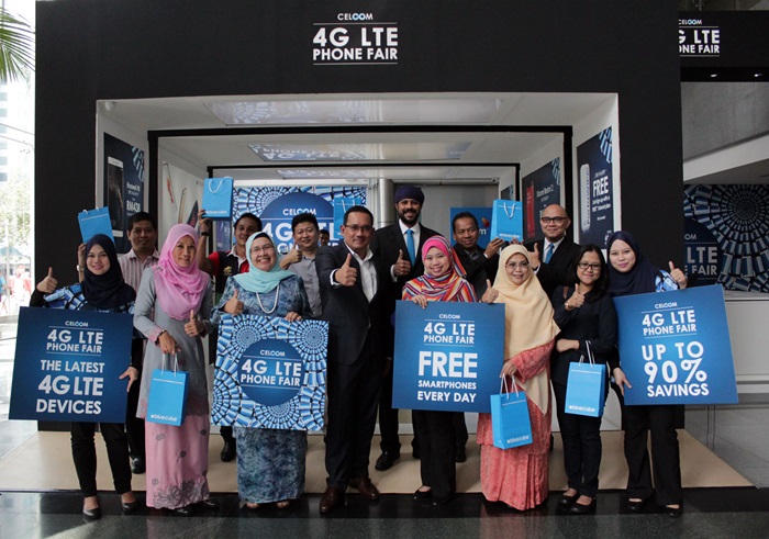 Contest winners win big in Celcom 4G LTE Phone Fair