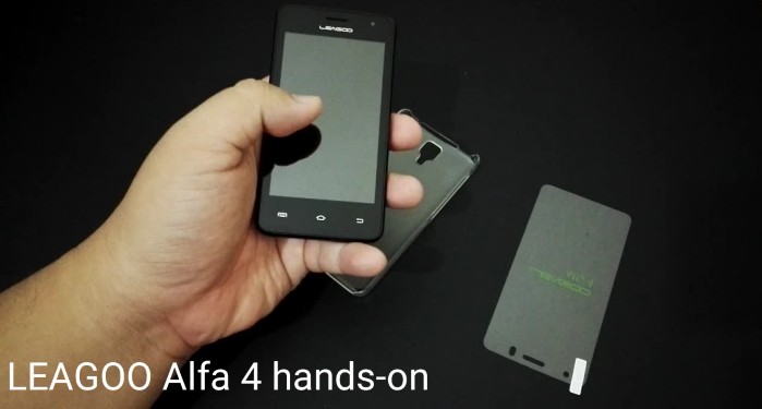 LEAGOO Alfa 4 hands-on video