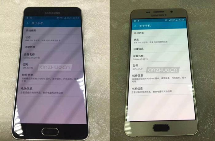 Rumours: next Samsung Galaxy A7 and A5 leaked with tech specs