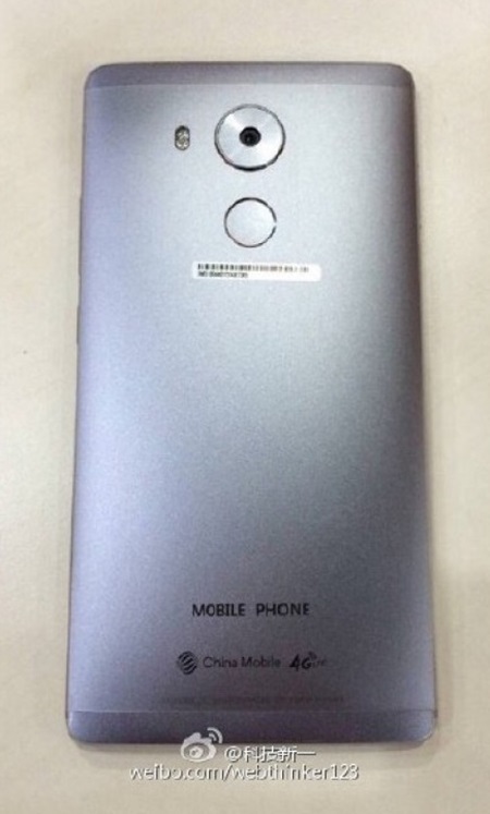Rumours: Huawei Mate 8 leaked picture looks different?