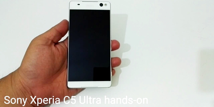 Sony Xperia C5 Ultra Dual hands-on video