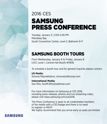Samsung confirms no Samsung Galaxy S7 at CES 2016