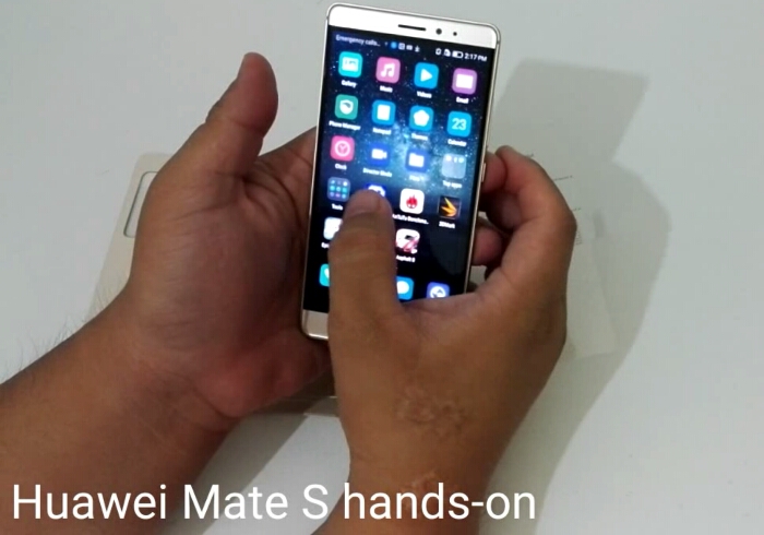 Huawei Mate S unboxing and hands-on videos