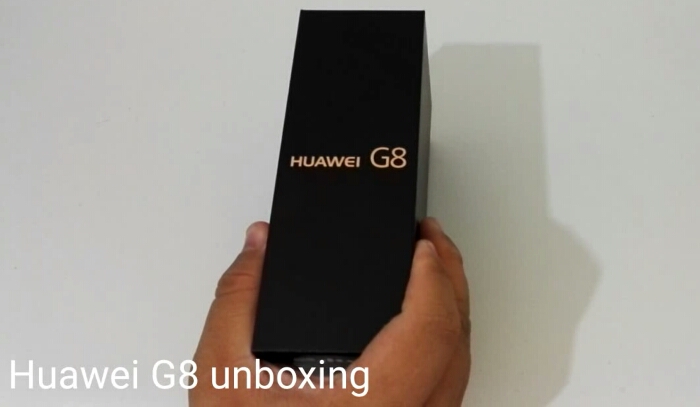 Huawei G8 unboxing video