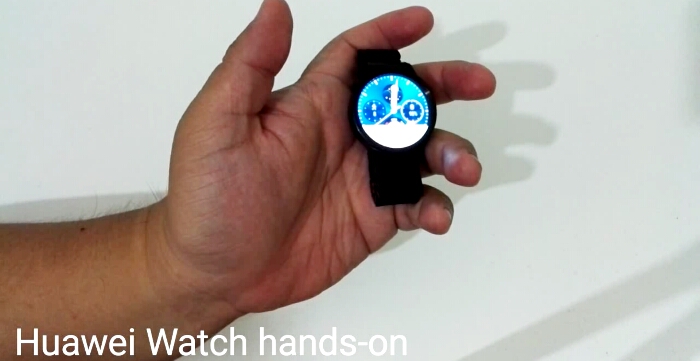 Huawei Watch hands-on video