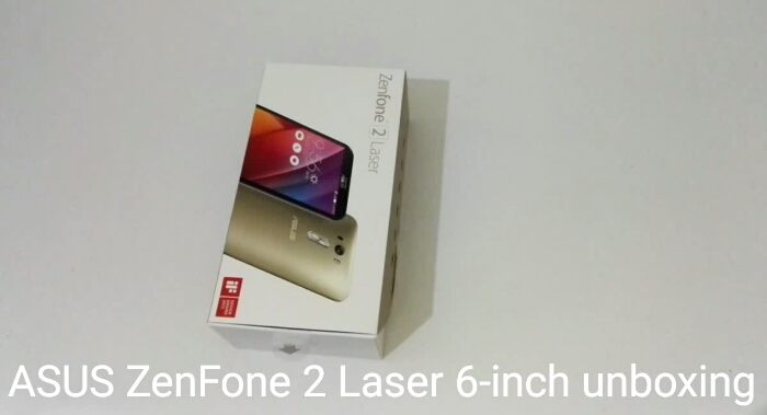 ASUS ZenFone 2 Laser ZE601KL unboxing video
