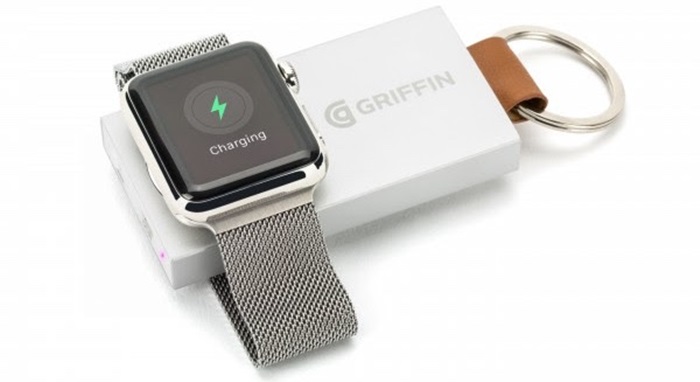 New Apple Watch wireless charger and strap bands by Griffin at CES 2016