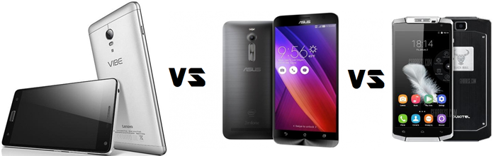 Big Battery smartphones comparison: Lenovo Vibe P1 vs ASUS Zenfone Max vs Oukitel K10000