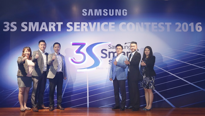 Samsung held its first 3S Smart Service contest