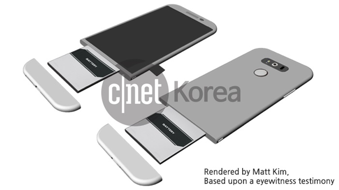 Rumours: LG G5 render leaked and to be revealed at MWC 2016?
