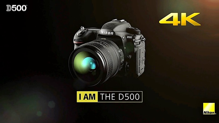 Nikon D500 video showing 4K UHD recording