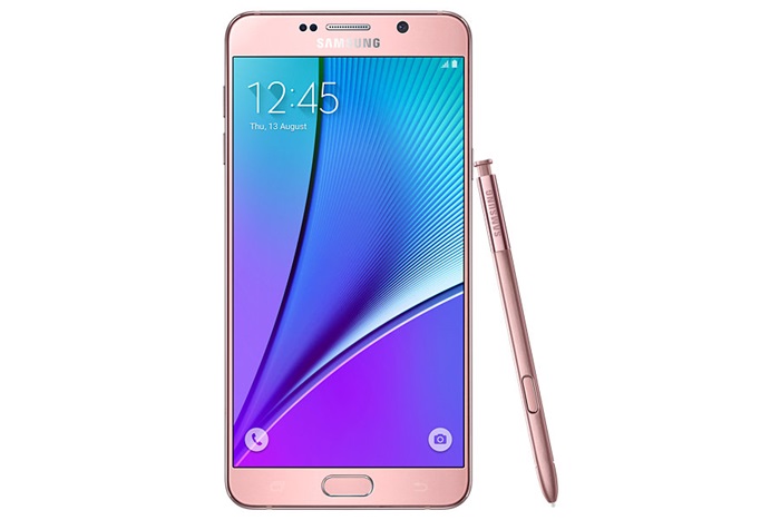Samsung Galaxy Note5 in Pink Gold colour for RM2699 in Malaysia