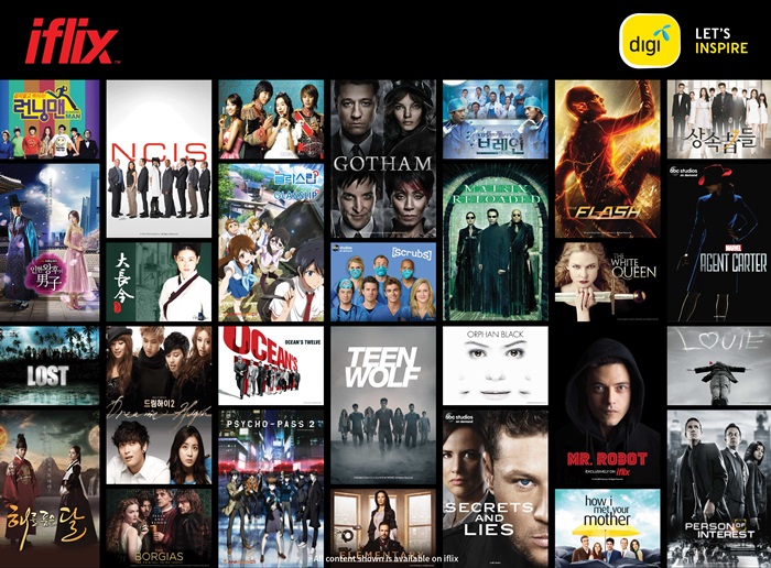 Digi now bundles iflix access for customers