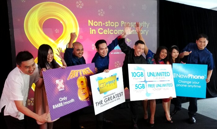Celcom NewPhone, FiRST Gold and FATTNET from Xpax offers Malaysians CNY 2016 prosperity deals
