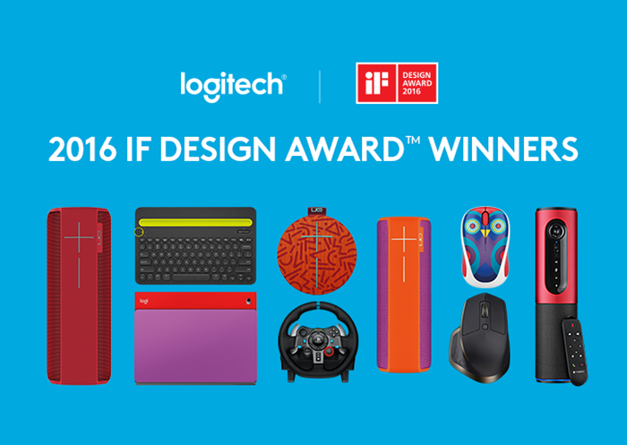 Logitech Honoured with Eight 2016 iF Design Awards