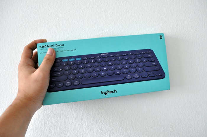 Logitech K380 Multi-Device Bluetooth Keyboard unboxing and hands-on video