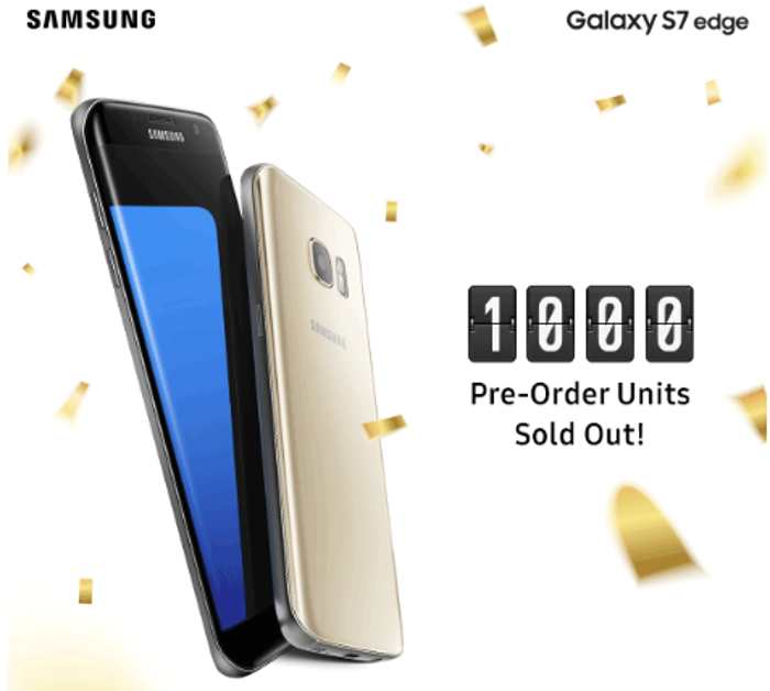 1000 Samsung Galaxy S7 edge pre-orders get it for RM2479 with 128GB microSD and extended warranty