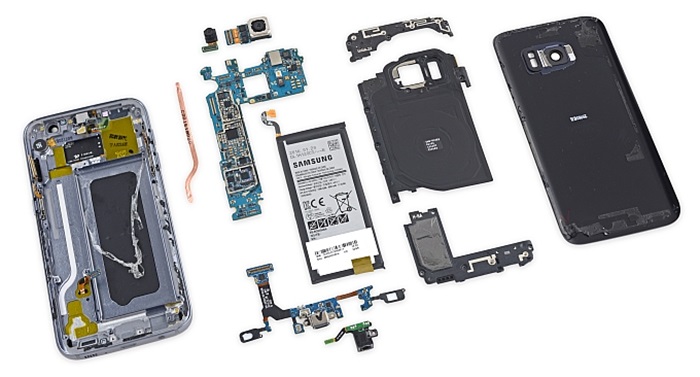 Watch iFixit tearing down the Samsung Galaxy S7 into pieces