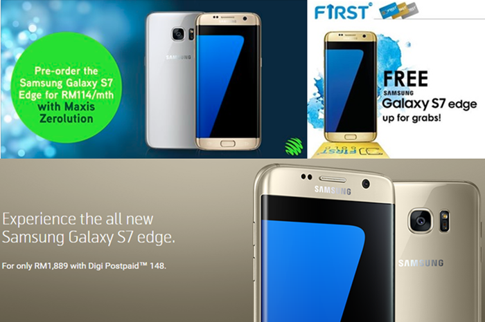 (Update) Samsung Galaxy S7 Edge Telco Plans Comparison