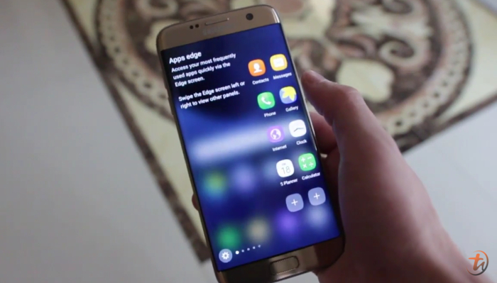 Samsung Galaxy S7 edge first impressions video