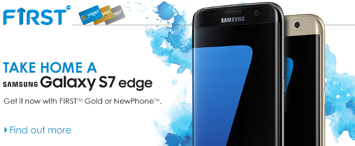 Get the Samsung Galaxy S7 edge with the most benefits on Celcom FIRST postpaid plans from RM2448