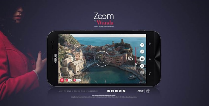 Want to win an ASUS ZenFone Zoom? Play the Zoom To Wanda online game by ASUS!