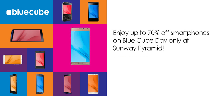 Celcom's Blue Cube Day coming to Sunway Pyramid on 25 March 2017, get up to 70% discounts and more