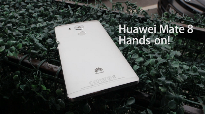 Huawei Mate 8 First Impression Hands-on!