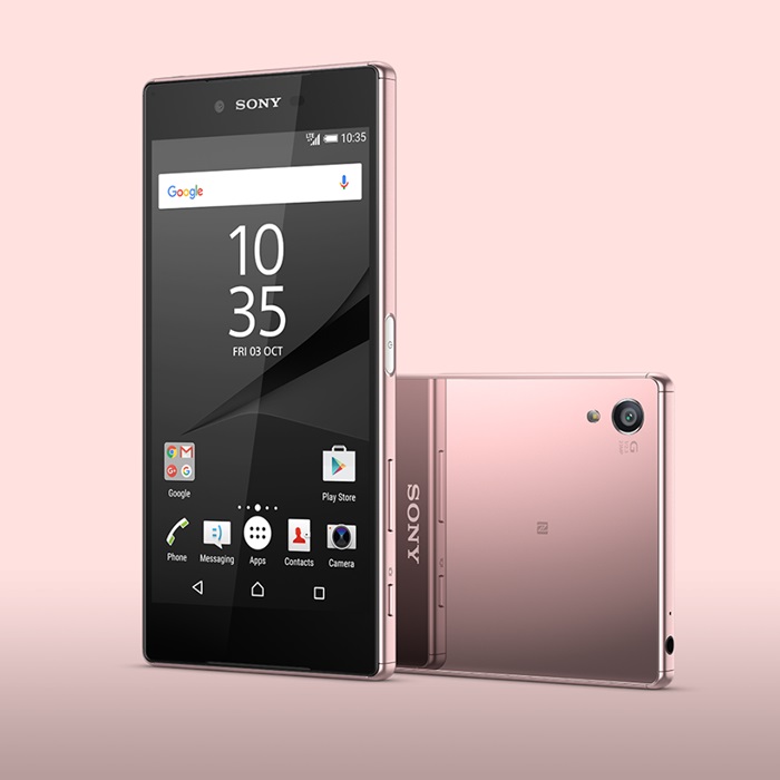 Sony reveals pink Xperia Z5 Premium