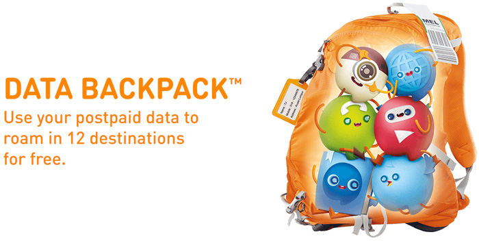 Use roaming for free using your postpaid data plan with U Mobile Data Backpack